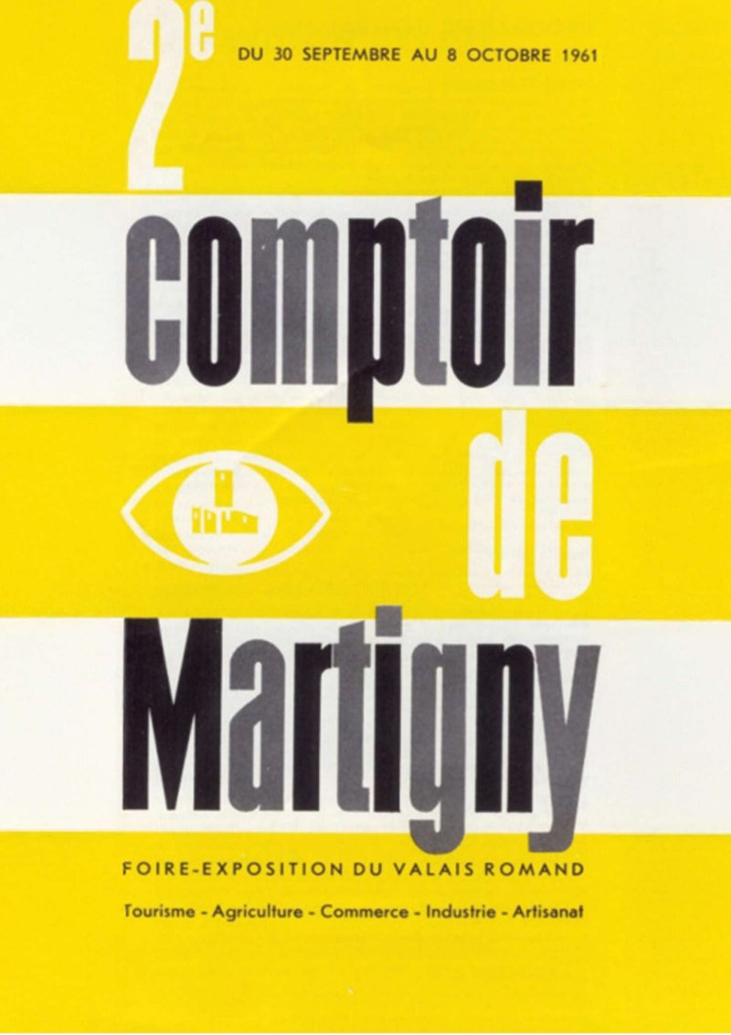 Foire du Valais - Poster 1961